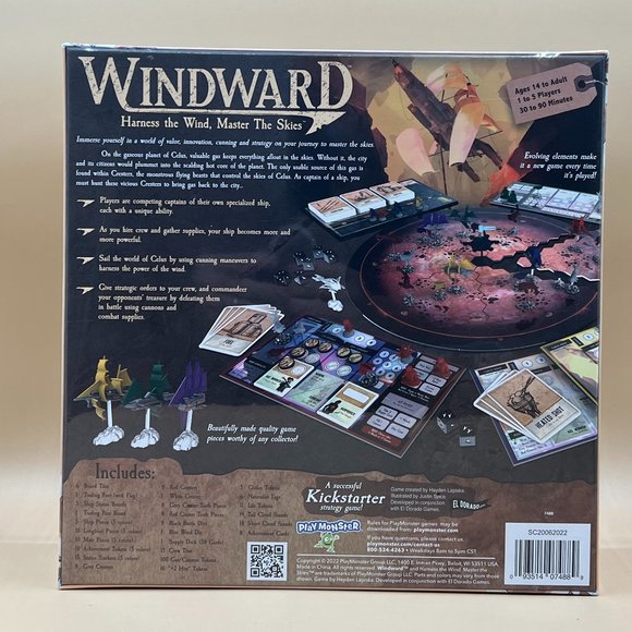 Windward — Strategy Board Game — Harness The Wind, Master The Skies - Picture 3 of 5